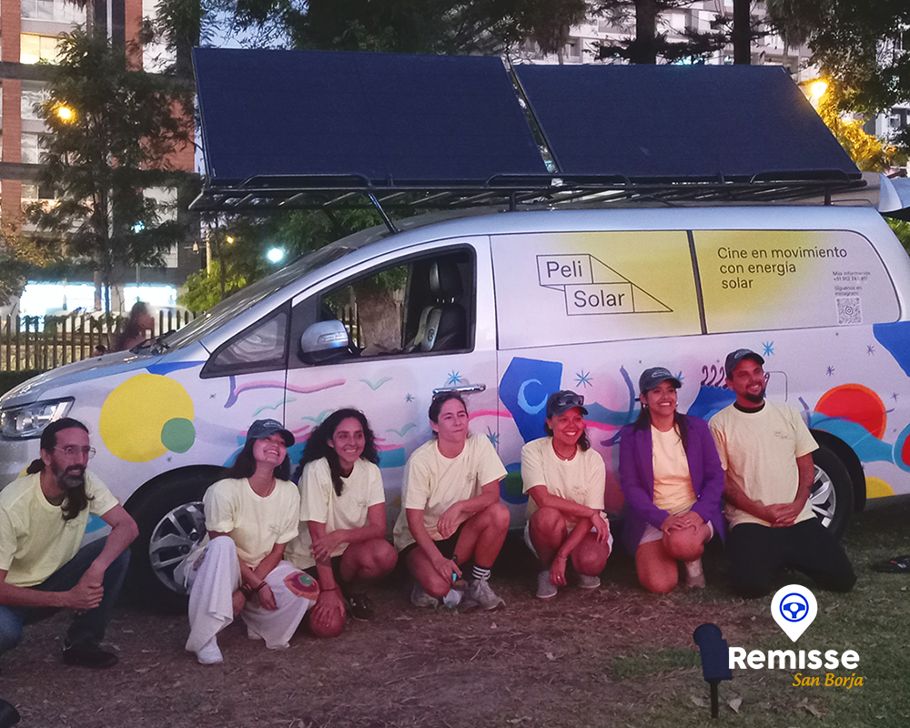 pelisolar evento en el mac lima con el apoyo de Remisse San Borja